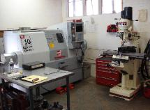 In house machining capabilities