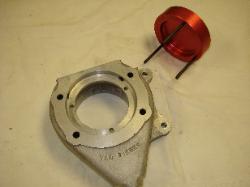 Van Diemen upright wheel bearing tool